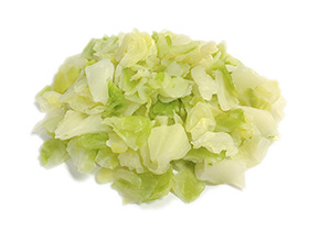 キャベツ乱切り