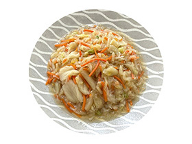 白菜と切り干し大根の柚子餡かけ