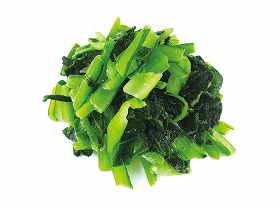 小松菜(無加熱摂取冷凍食品)